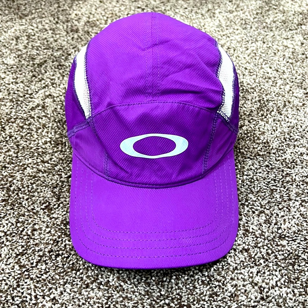 Oakley Purple Ball Cap OS Excellent Preowned Condition